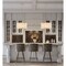 Z-Lite Viviana Chandelier, 8-Light, 19.75 In.W x 12 In.H, Polished Nickel/Alabaster 345P20-PN - alternate 2